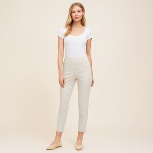 Stella Carakasi Birch High Waist Ankle Pants Medium Pull-On Slimming Stretch